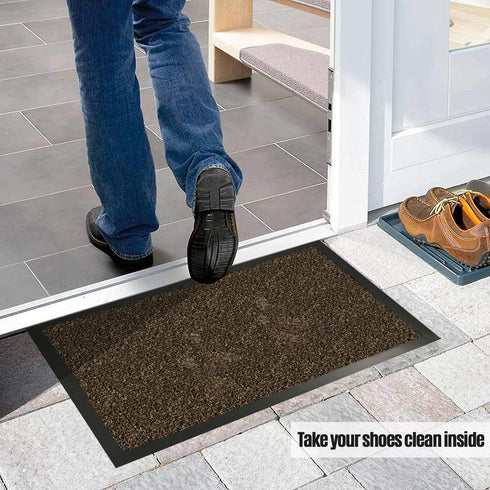 Edison Door Mat - Brown